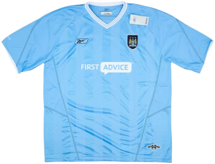 2003-04 Manchester City Home Shirt Anelka #39 (XL)