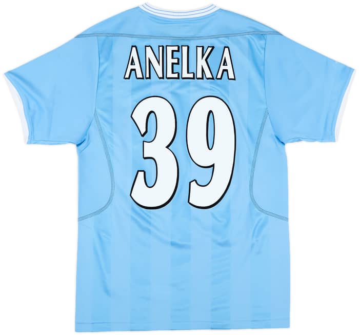2003-04 Manchester City Home Shirt Anelka #39 (XS)