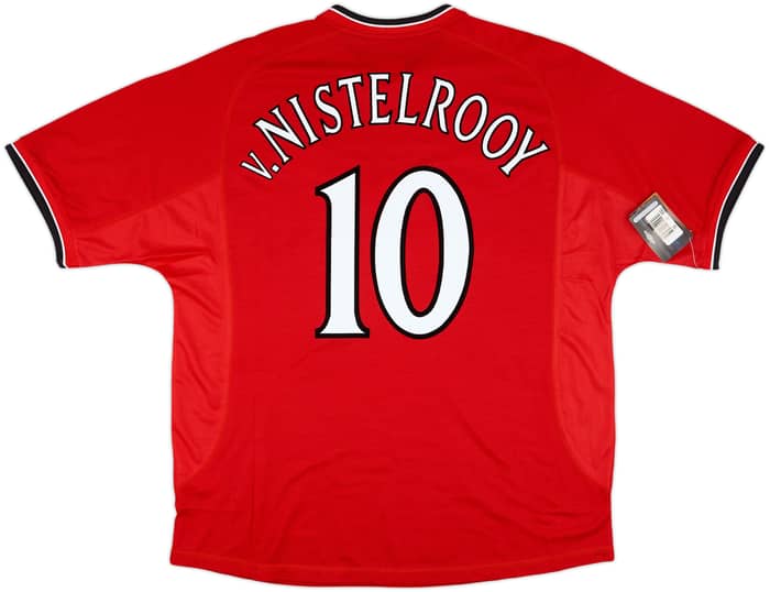 2000-02 Manchester United Home Shirt V.Nistelrooy #10 (XXL)