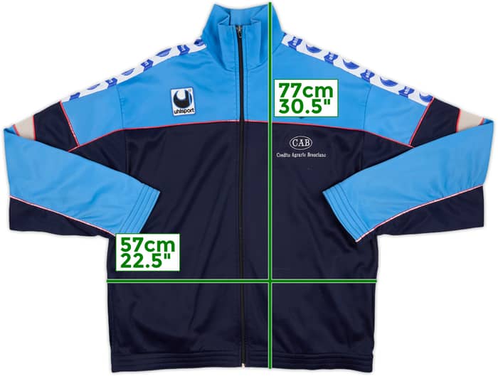 1992-94 Brescia Uhlsport Track Jacket - 6/10 - (XL)