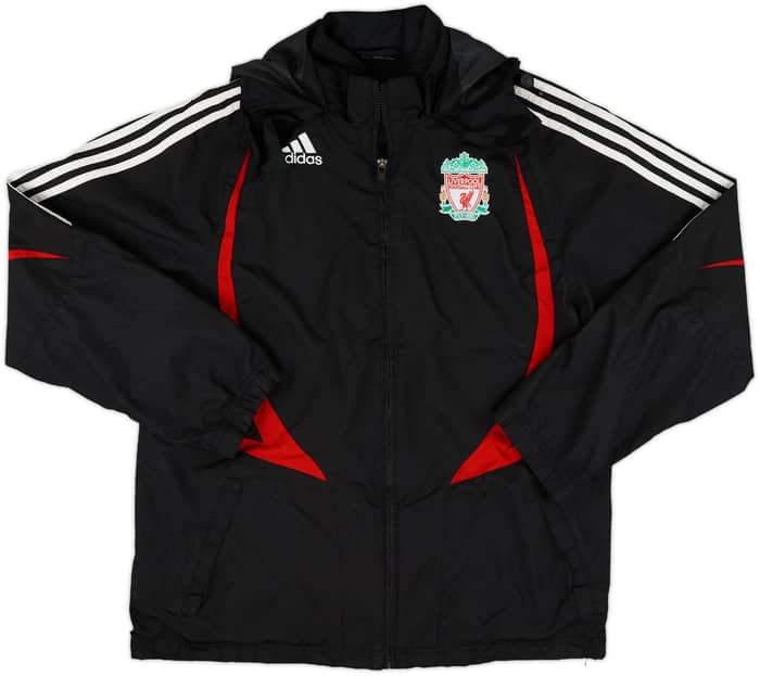 2007-08 Liverpool adidas Track Jacket - 7/10 - (M)