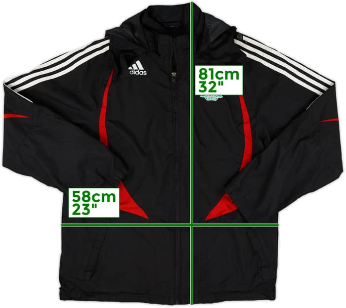 2007-08 Liverpool adidas Track Jacket - 7/10 - (M)