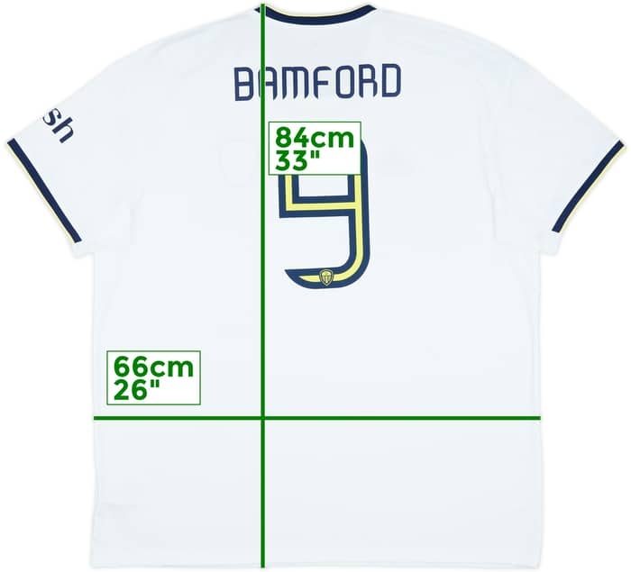 2022-23 Leeds United Home Shirt Bamford #9 (XXL)