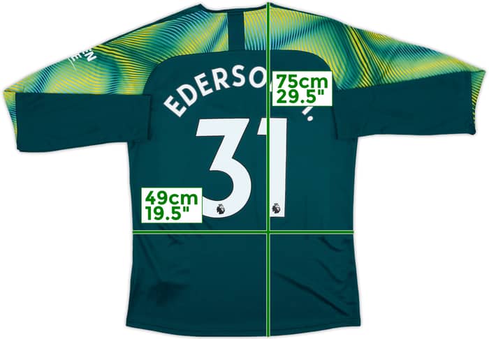 2019-20 Manchester City GK Shirt Ederson M. #31 (L)