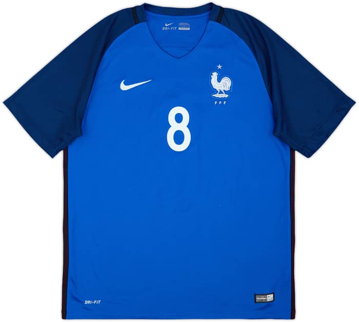 2016-17 France Home Shirt Payet #8 - 8/10 - (L)