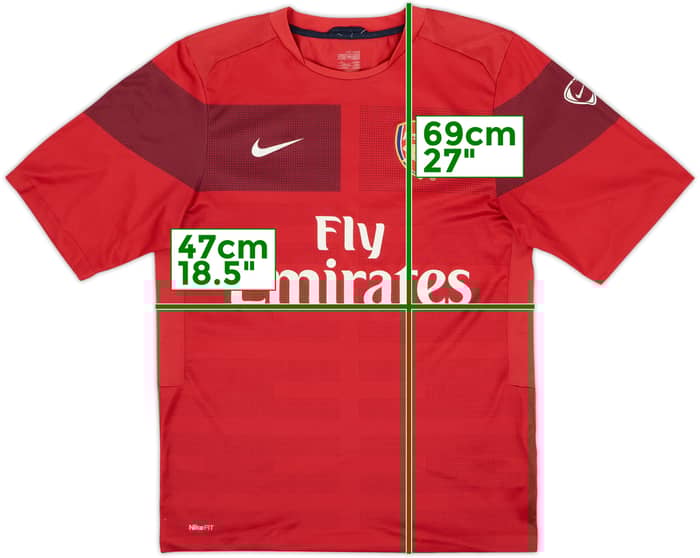 2009-10 Arsenal Nike Training Shirt - 5/10 - (S)