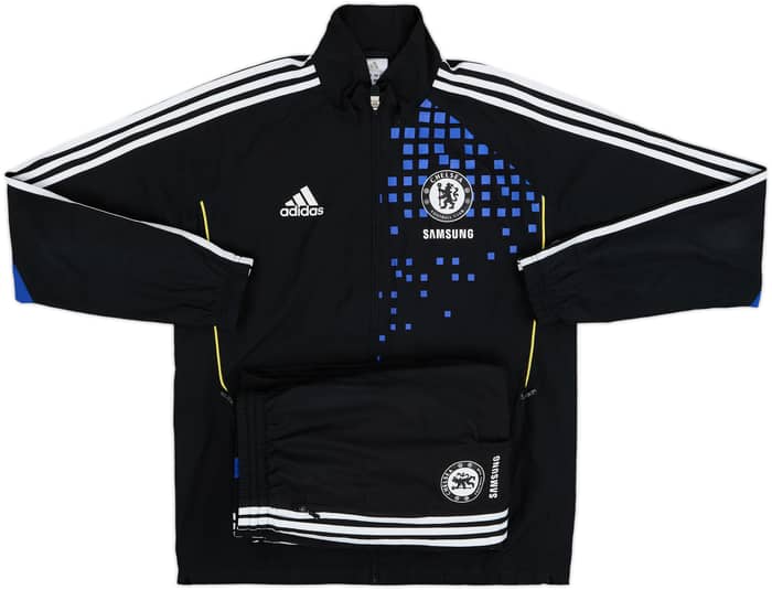 2011-12 Chelsea adidas Tracksuit - 9/10 - (M)