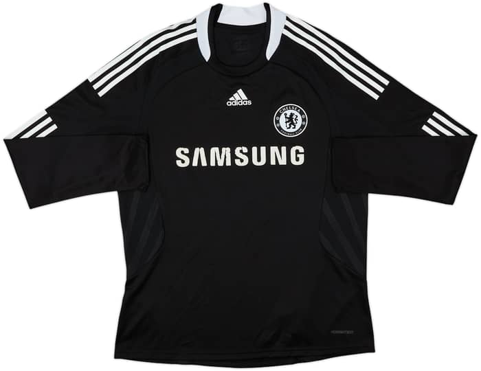 2008-09 Chelsea Player Issue Away L/S Shirt Drogba #11 - 6/10 - (L)