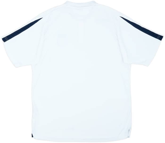 2006-07 England Umbro 1/4 Zip Polo Shirt - 6/10 - (L)