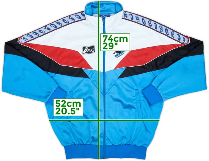1994-95 Sampdoria Asics Track Jacket - 8/10 - (M)