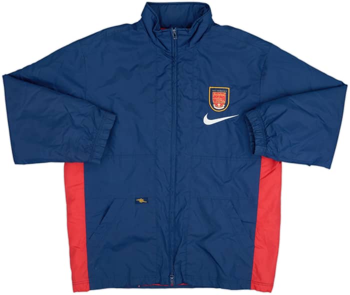1996-98 Arsenal Nike Padded Bench Coat - 8/10 - (L)