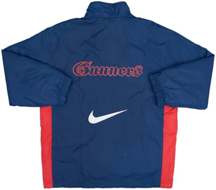1996-98 Arsenal Nike Padded Bench Coat - 8/10 - (L)
