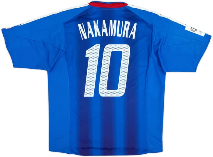 2004-06 Japan Home Shirt Nakamura #10 - 8/10 - (S)