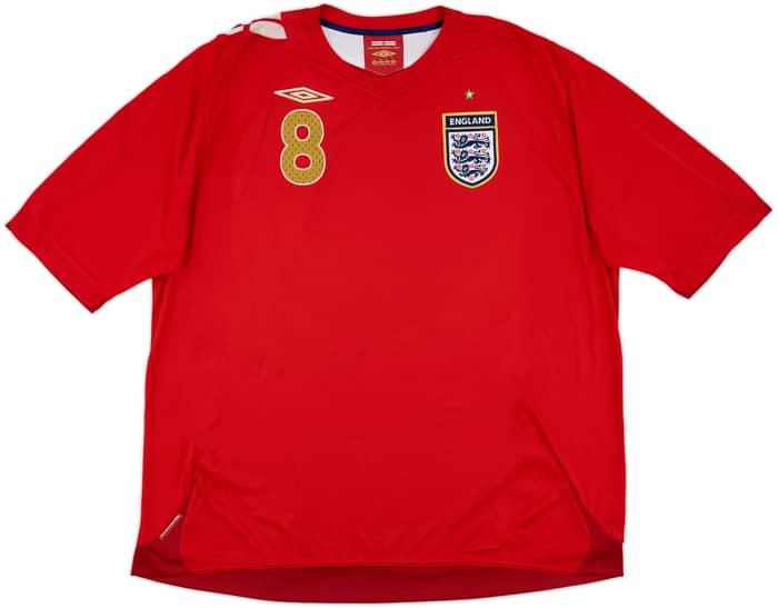 2006-08 England Away Shirt Lampard #8 - 8/10 - (3XL)