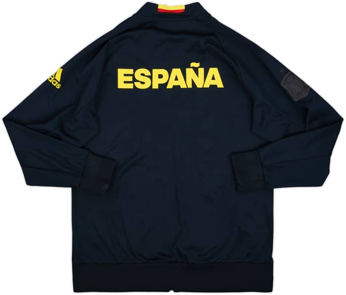 2015-16 Spain RFEF adidas Chamarra de chándal - 8/10 - (XXL)