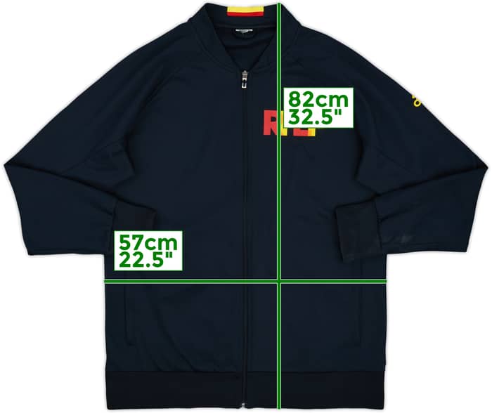 2015-16 Spain RFEF adidas Chamarra de chándal - 8/10 - (XXL)