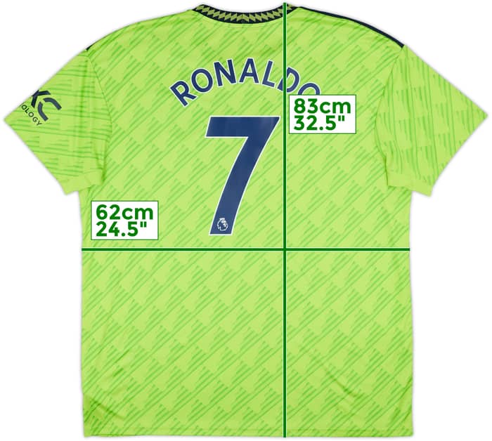 2022-23 Manchester United Third Shirt Ronaldo #7 - 9/10 - (XXL)