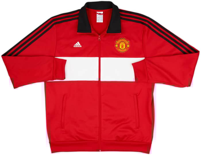 2017-18 Manchester United adidas Track Jacket - 9/10 - (XL)