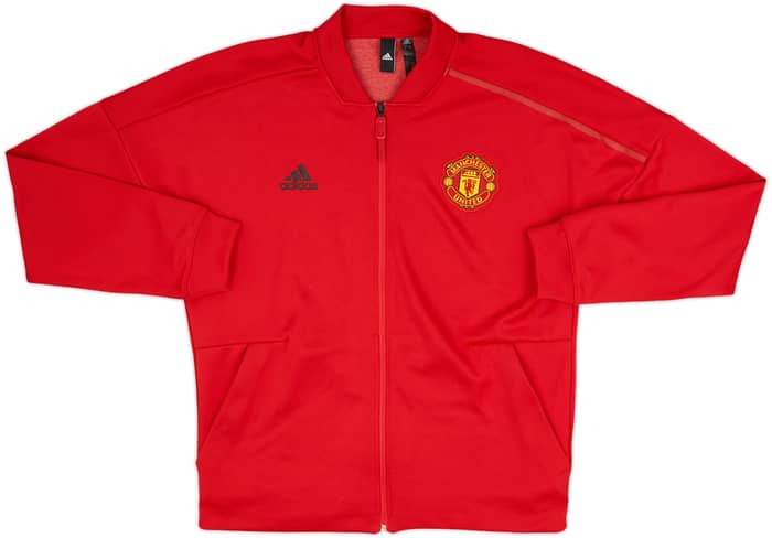 2018-19 Manchester United adidas Track Jacket - 9/10 - (L)