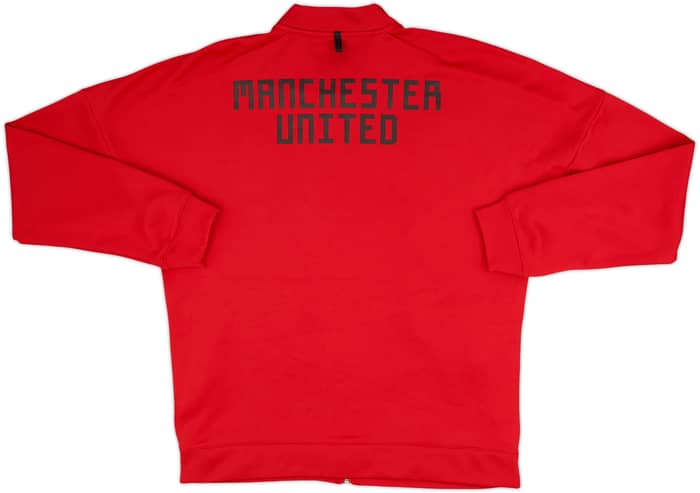 2018-19 Manchester United adidas Track Jacket - 9/10 - (L)