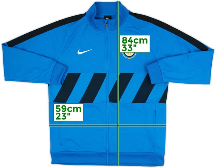 2011-12 Inter Milan Nike Track Jacket - 10/10 - (XL)