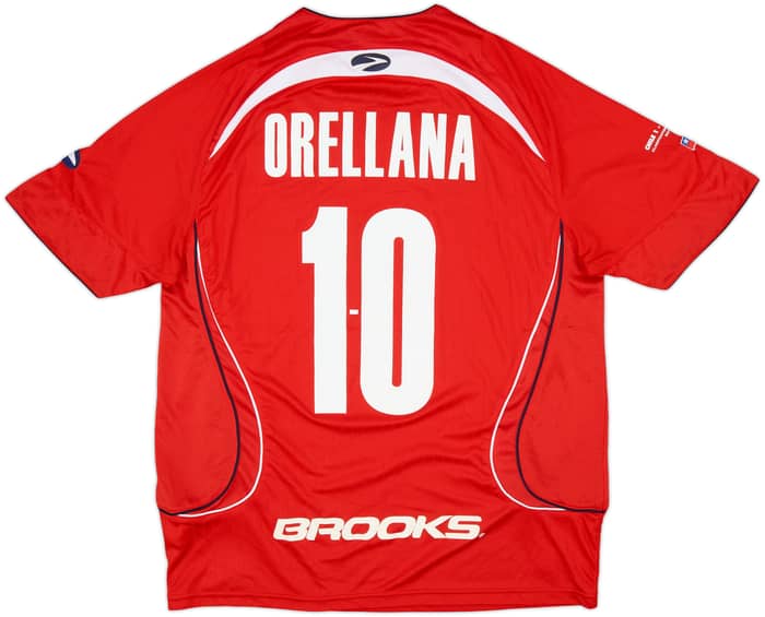 2007-09 Chile Home Shirt Orellana #10 - 9/10 - (L)