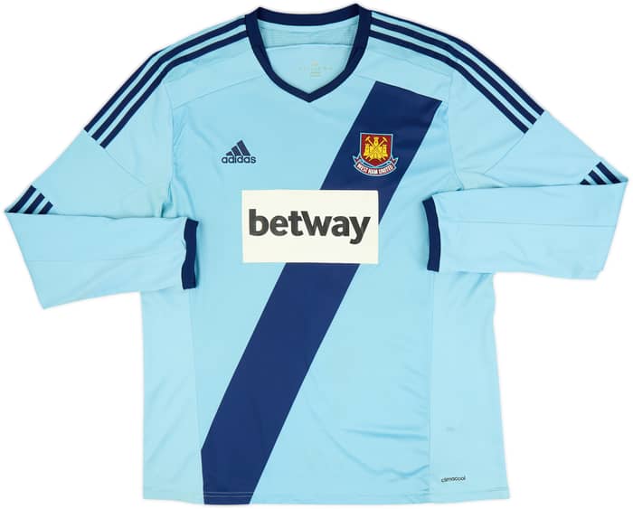 2014-15 West Ham Away L/S Shirt Noble #16 - 6/10 - (XL)