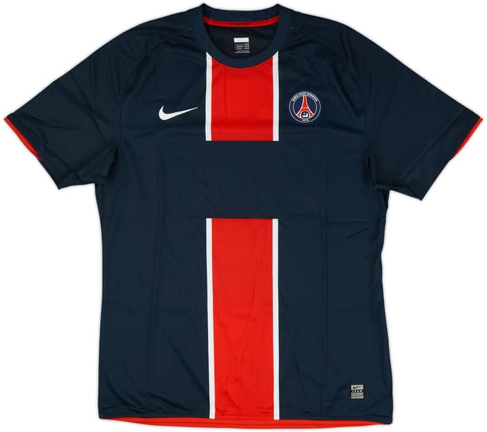 2008-09 Paris Saint-Germain Player Issue Home Shirt Makelele #4 - 9/10 - (L)