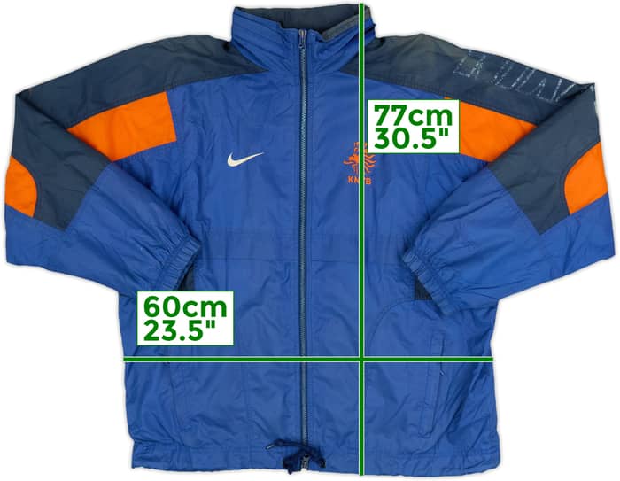 1997-98 Netherlands Nike Hooded Rain Jacket - 5/10 - (M)