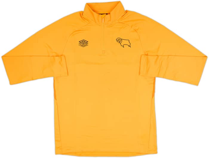 Top de entrenamiento con cierre 1/4 Umbro del Derby County 2018-19 - 10/10 - (L)