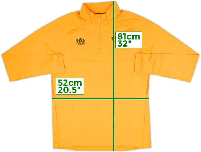 Top de entrenamiento con cierre 1/4 Umbro del Derby County 2018-19 - 10/10 - (L)