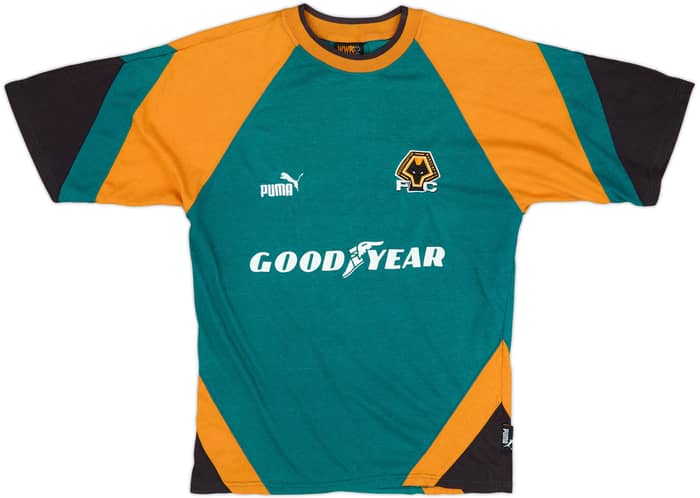 1996-97 Wolves Puma Cotton Tee - 8/10 - (S)