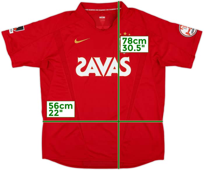 2009 Urawa Red Diamonds Home Shirt - 8/10 - (XL)