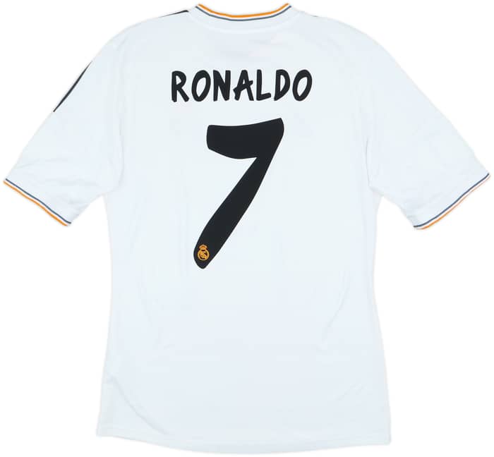 2013-14 Real Madrid Home Shirt Ronaldo #7 - 6/10 - (S)