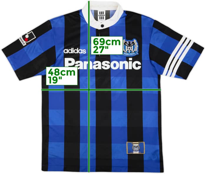 1996 Gamba Osaka Home Shirt - 5/10 - (S)