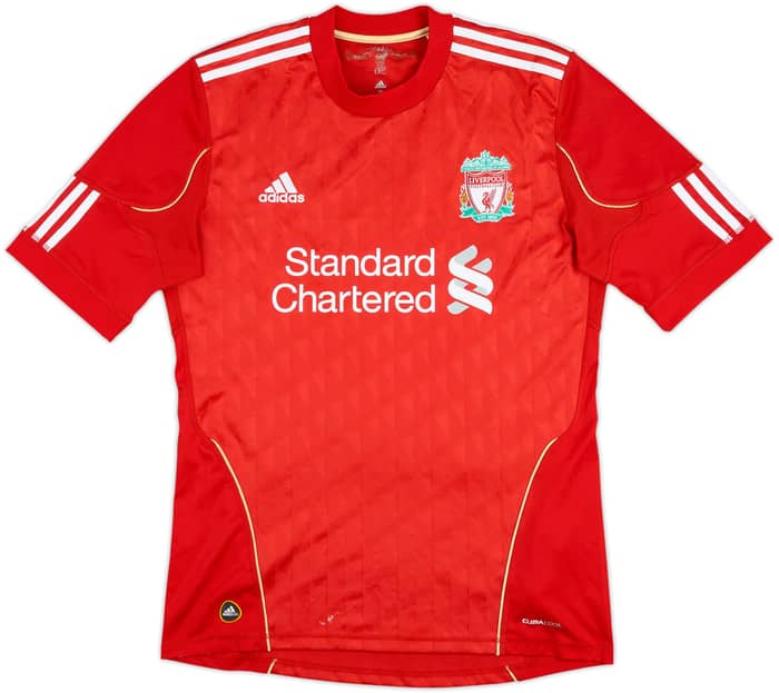 2010-12 Liverpool Home Shirt Suarez #7 - 6/10 - (M)