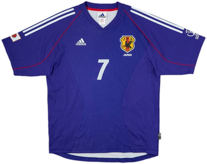 2002-04 Japan Home Shirt Nakata #7 - 6/10 - (L)