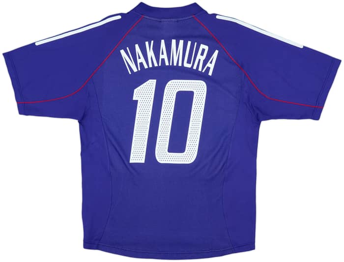 2002-04 Japan Home Shirt Nakamura #10 - 9/10 - (L)
