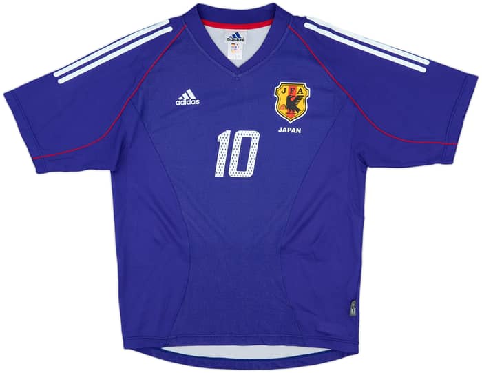 2002-04 Japan Home Shirt Nakamura #10 - 9/10 - (L)