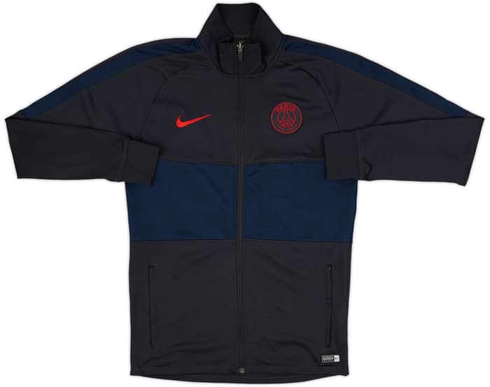 2019-20 Paris Saint-Germain Nike Hooded Track Jacket - 9/10 - (S)