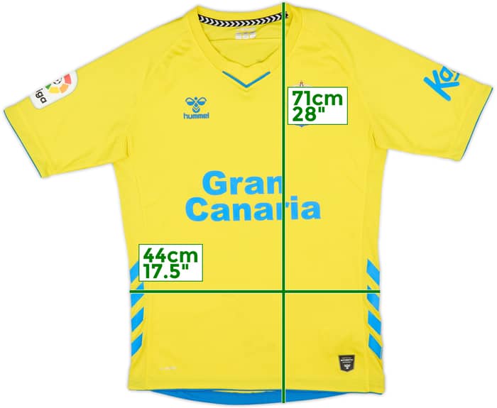 2020-21 Las Palmas Home Shirt - 4/10 - (S)