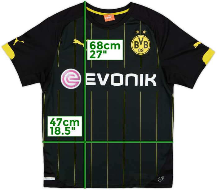 2014-16 Borussia Dortmund Away Shirt - 8/10 - (S)
