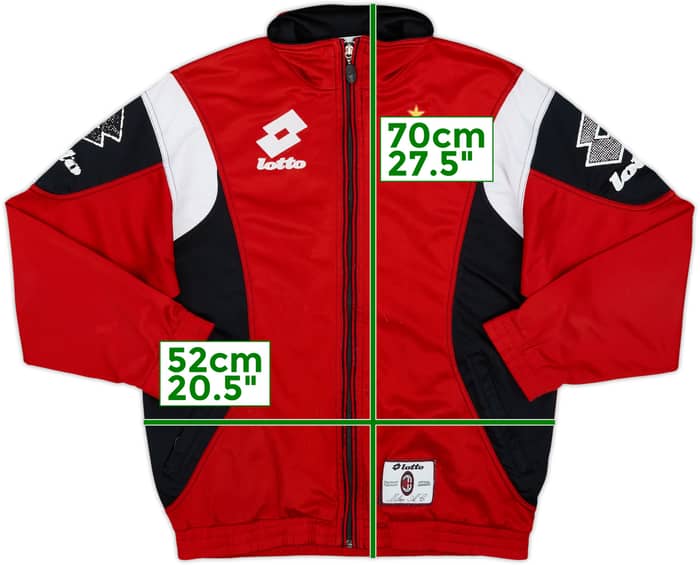 1994-95 AC Milan Lotto Chaqueta de chándal - 4/10 - (XL.Niños)