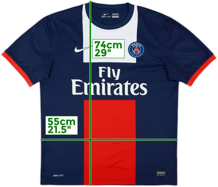 2013-14 Paris Saint-Germain Home Shirt - 5/10 - (L)