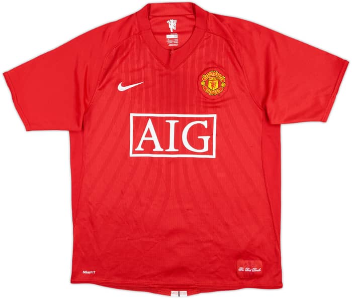 2007-09 Manchester United Home Shirt Rooney #10 - 5/10 - (M)