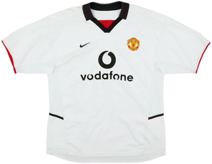 2002-03 Manchester United Away Shirt Beckham #7 - 6/10 - (XL)