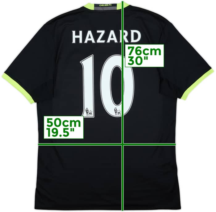 2016-17 Chelsea Away Shirt Hazard #10 - 7/10 - (M)