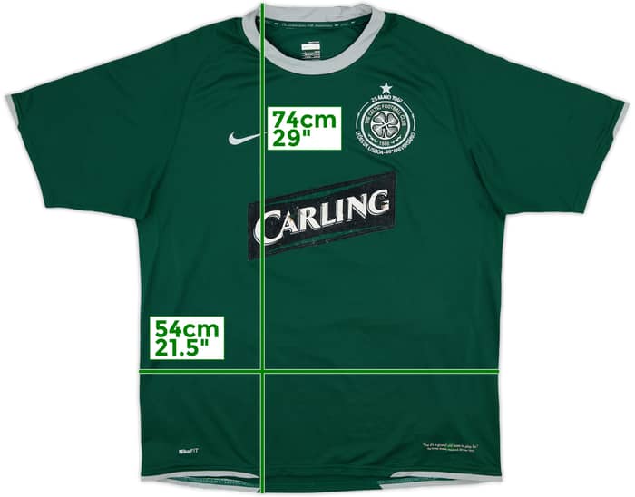 2007-08 Celtic Away Shirt - 4/10 - (L)