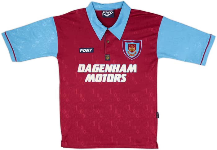 1995-97 West Ham Centenary Home Shirt Lampard #26 - 8/10 - (S)