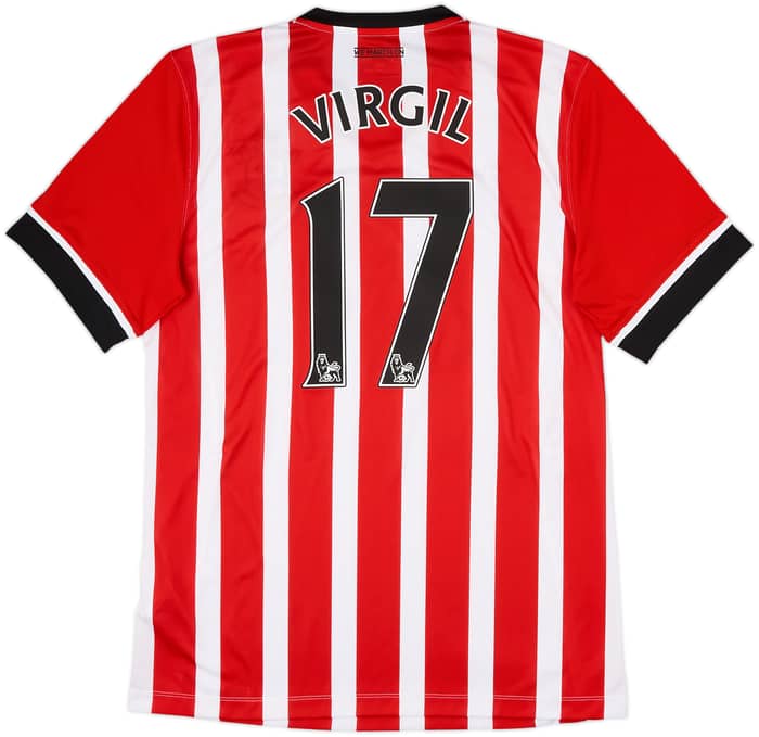 2016-17 Southampton Home Shirt Virgil #17 - 10/10 - (L)